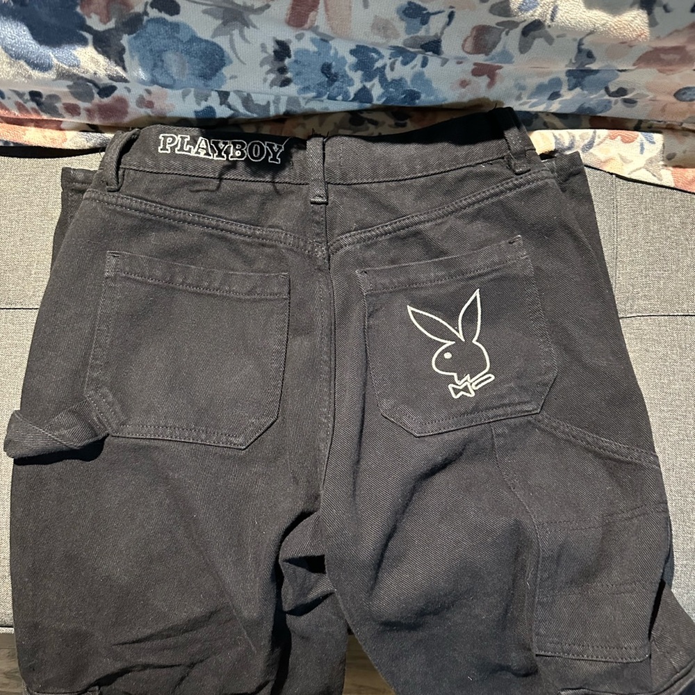 Black Playboy by pacsun cargo jeans!